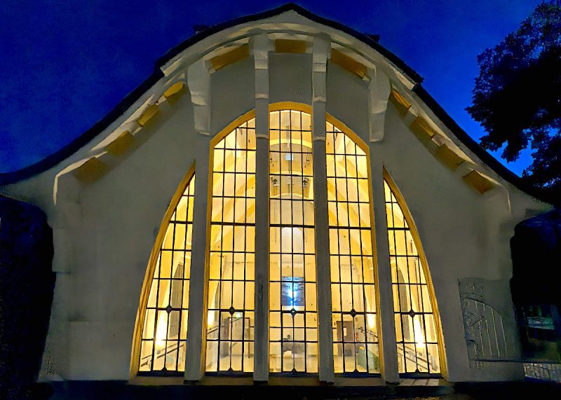 Veranstaltungsaufbau im Historischen Klärwerk