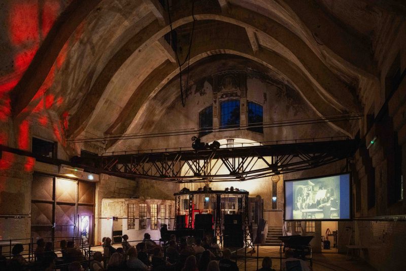 Filmvorführung in der Klärhalle