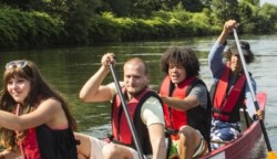 Kanutour Ruhr von Hattingen bis Essen Horst