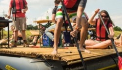 Grillfloss Tour auf der Ruhr