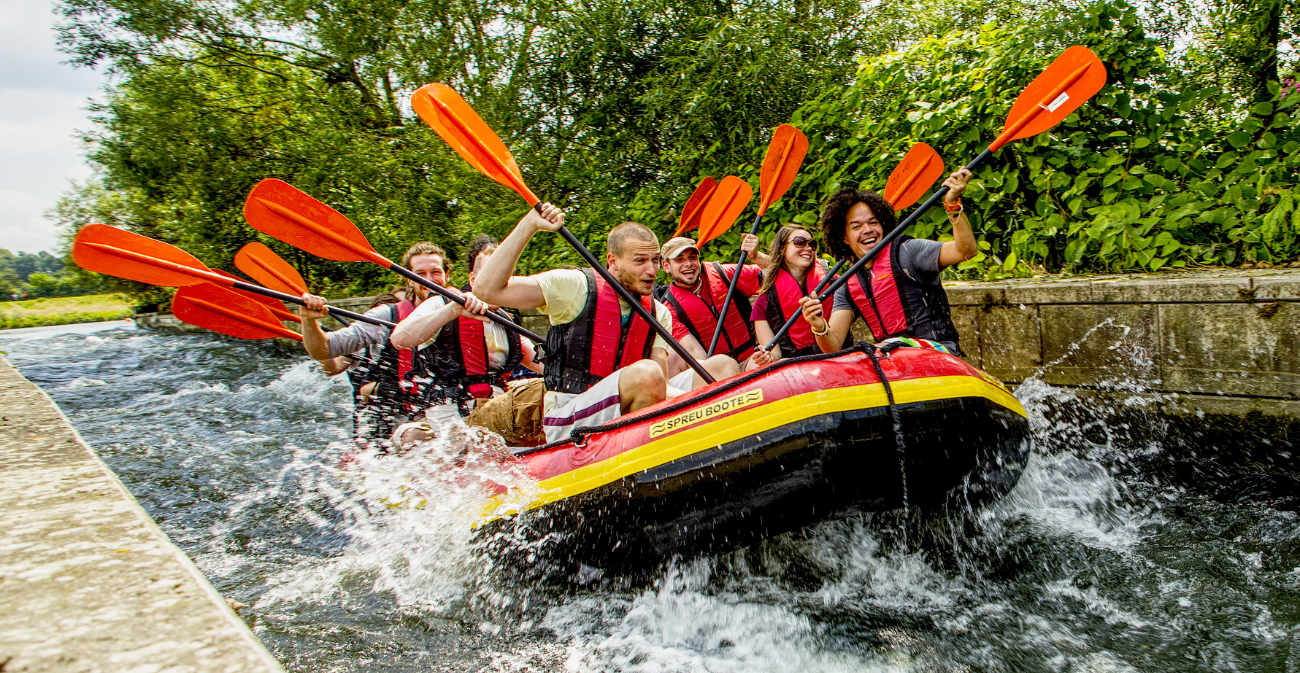 River Rafting Ruhr, Hattingen-Essen, 3.5h, Gruppen ab 12 Personen