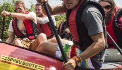 River Rafting, NRW, Ruhr, Hattingen bis Essen Horst, lange Tour, für Gruppen ab 10 Personen