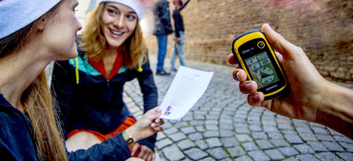 Geocaching speziell für den Betriebsausflug