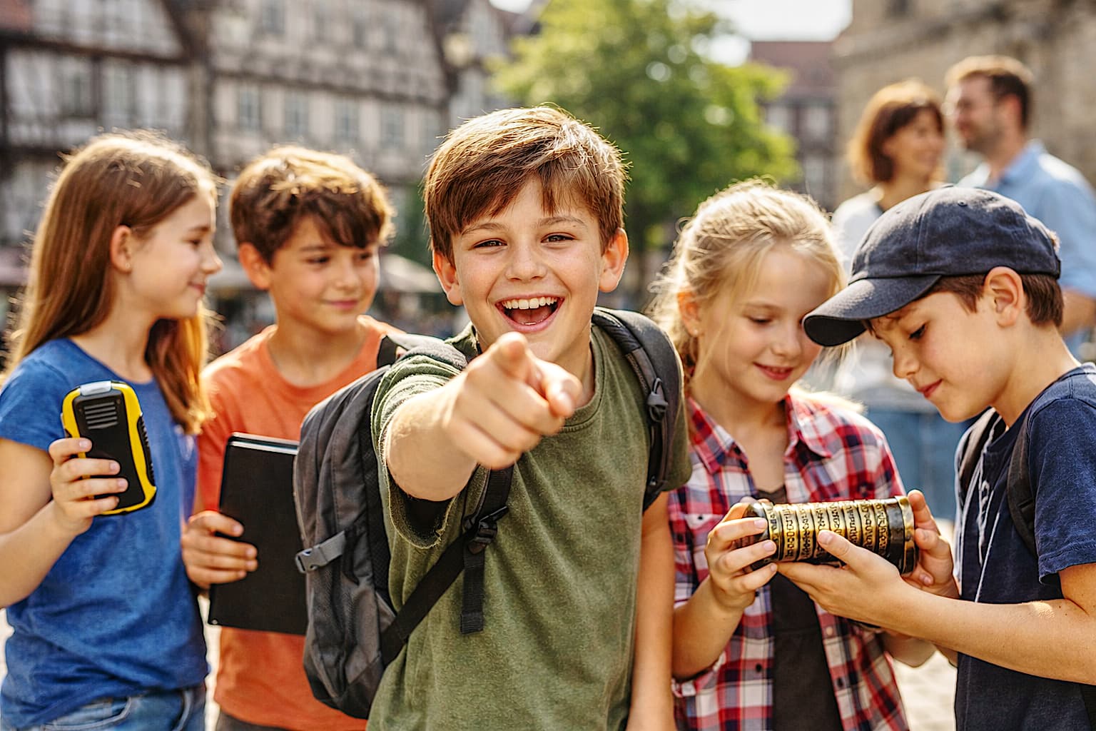 Geocaching-Schatzsuche zum Kindergeburtstag (Set zum Ausleihen) in Bremen