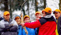 Bogenschießen als Teamevent Trassem